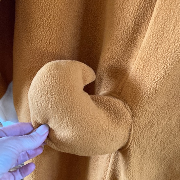 Women Funziez brown white dog one piece hooded costume pajamas size S - Picture 10 of 12